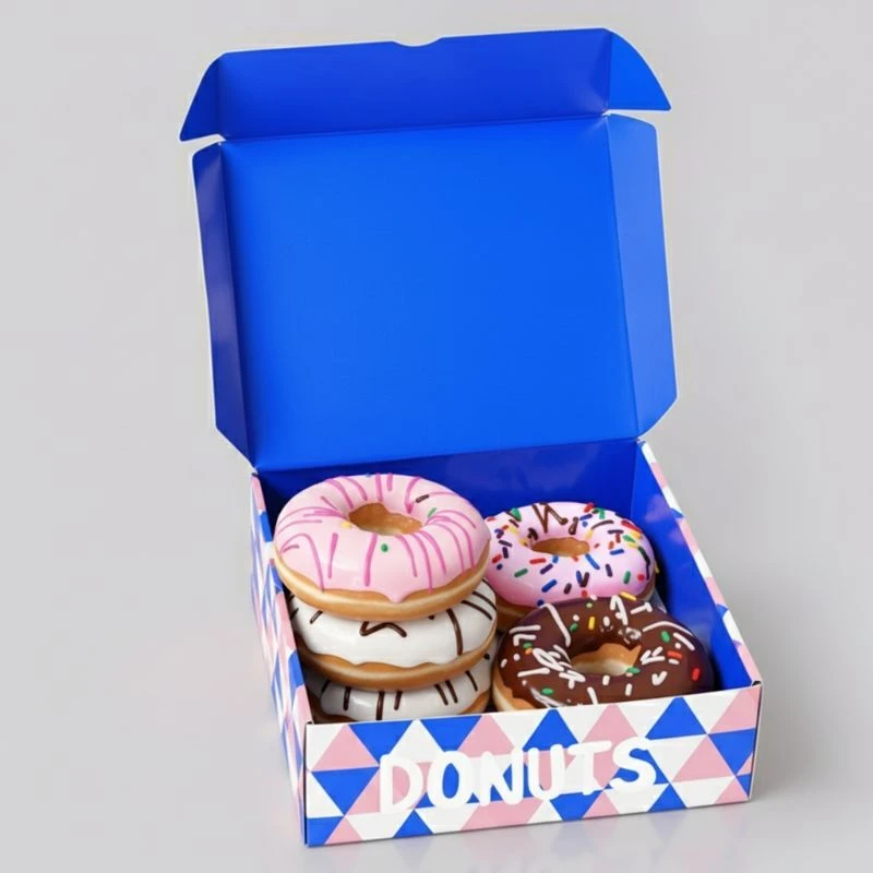 Luksusowe pudełko kartonowe RB-216 na pączki