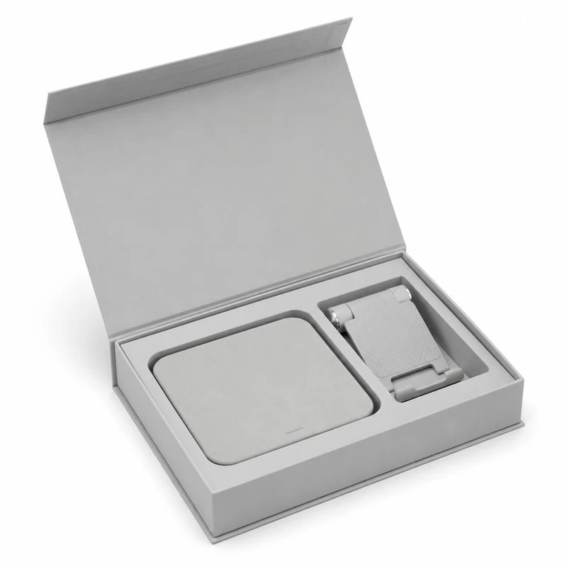 Magnetyczne pudełko na technologię biurkową